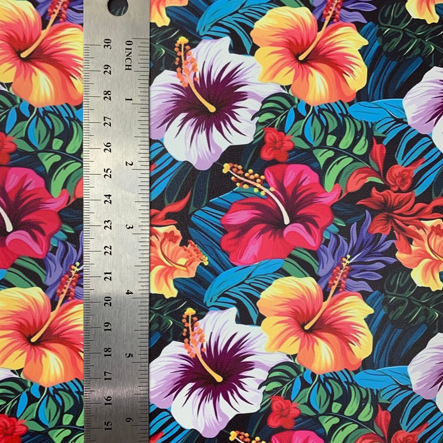 Floral Tropics Medium scale Smooth Vinyl Custom Print