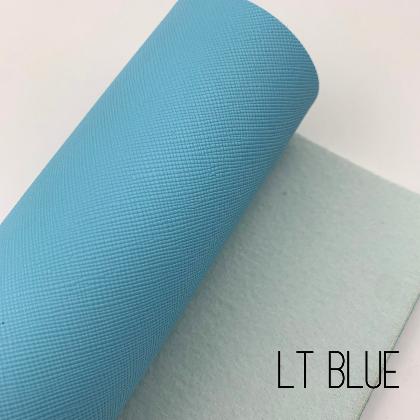 Saffiano Crosshatch Faux Leather Solid Colors - 1/3 yard Rolls