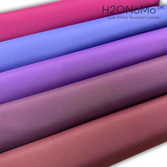 Luxe 420d Water Resistant Polyester Canvas H2ONoMo™