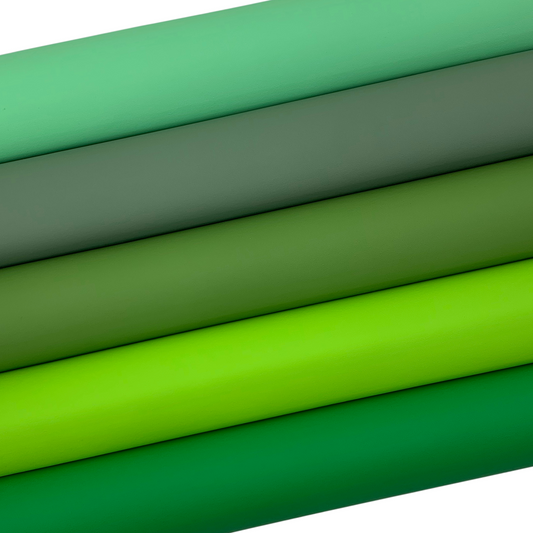 CANDY SHOP Smooth Faux Leather Solid Colors - Sheets and Rolls