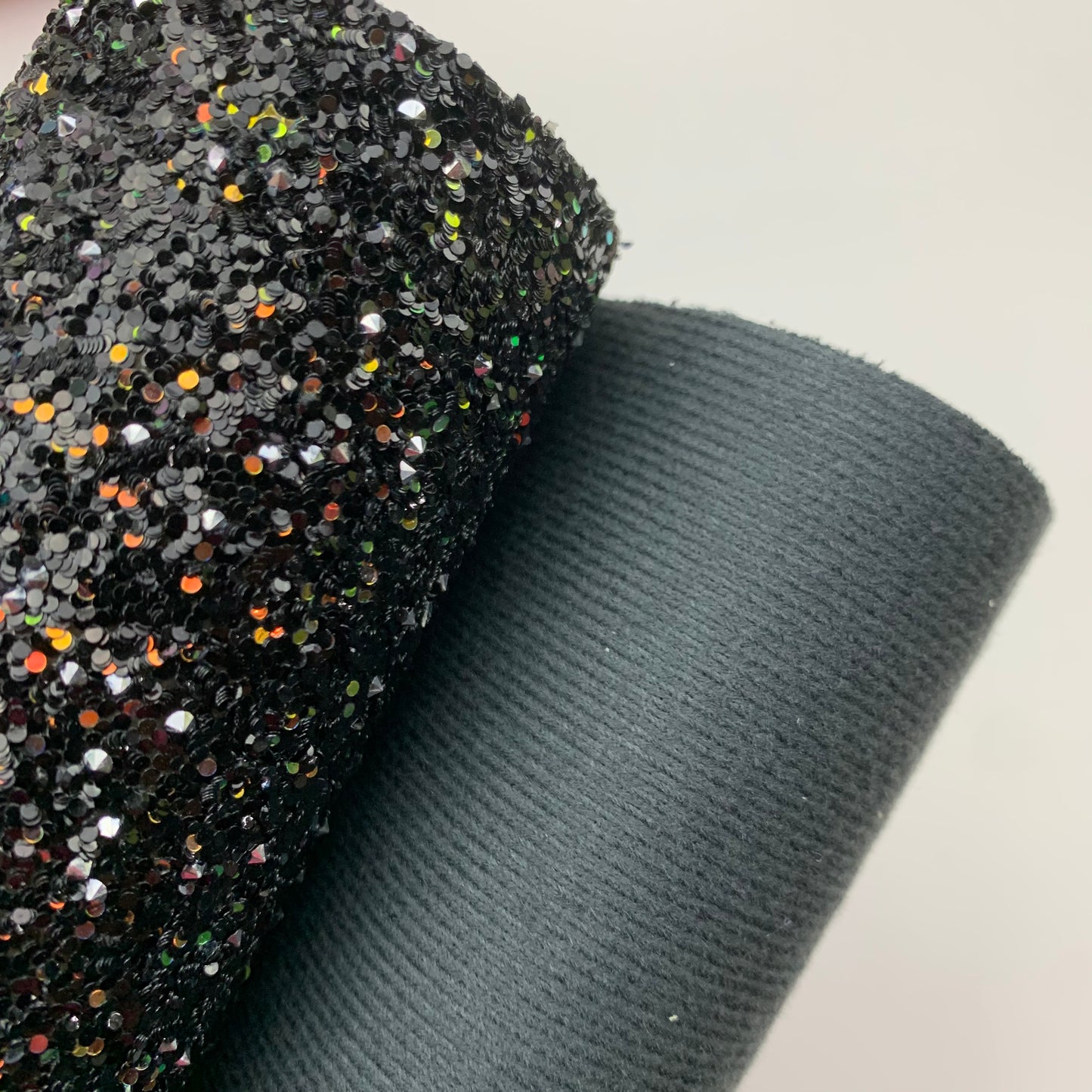 RAZZLE DAZZLE Chunky Glitter with Rhinestones Faux Leather