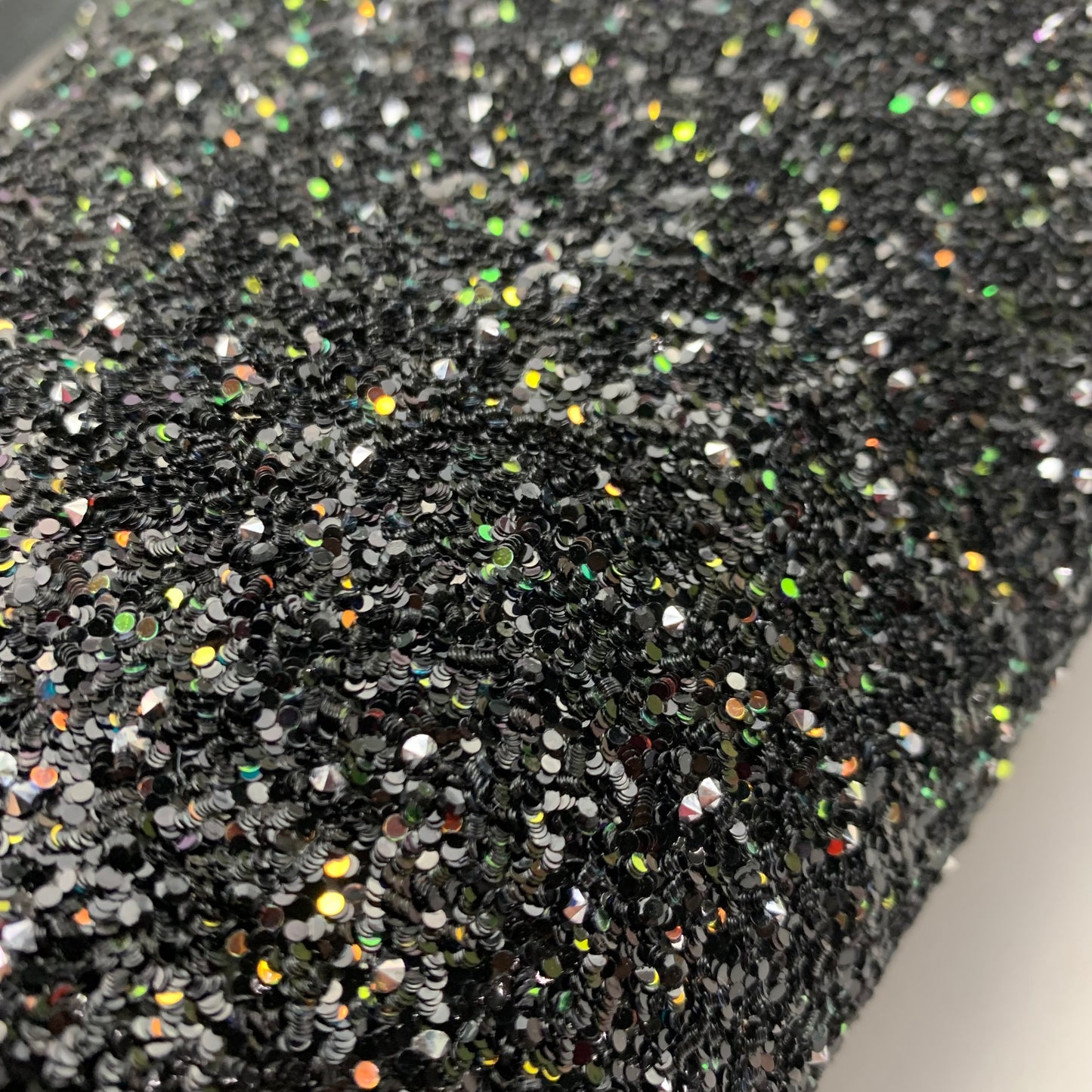 RAZZLE DAZZLE Chunky Glitter with Rhinestones Faux Leather