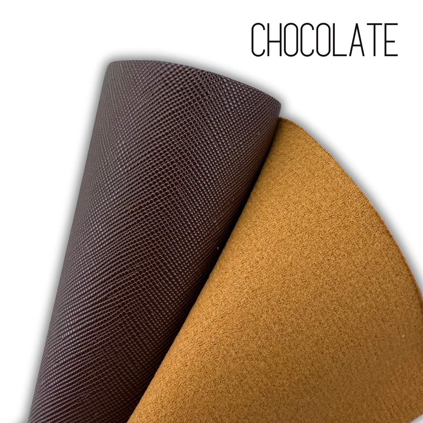 Luxe Saffiano Crosshatch PU/PVC Faux Leather Solid Colors
