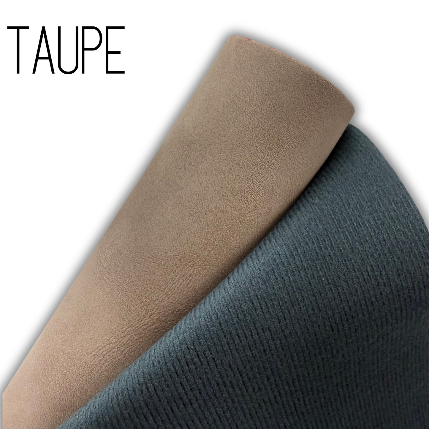 Suede PU Faux Leather Solid Colors Half Yard Rolls