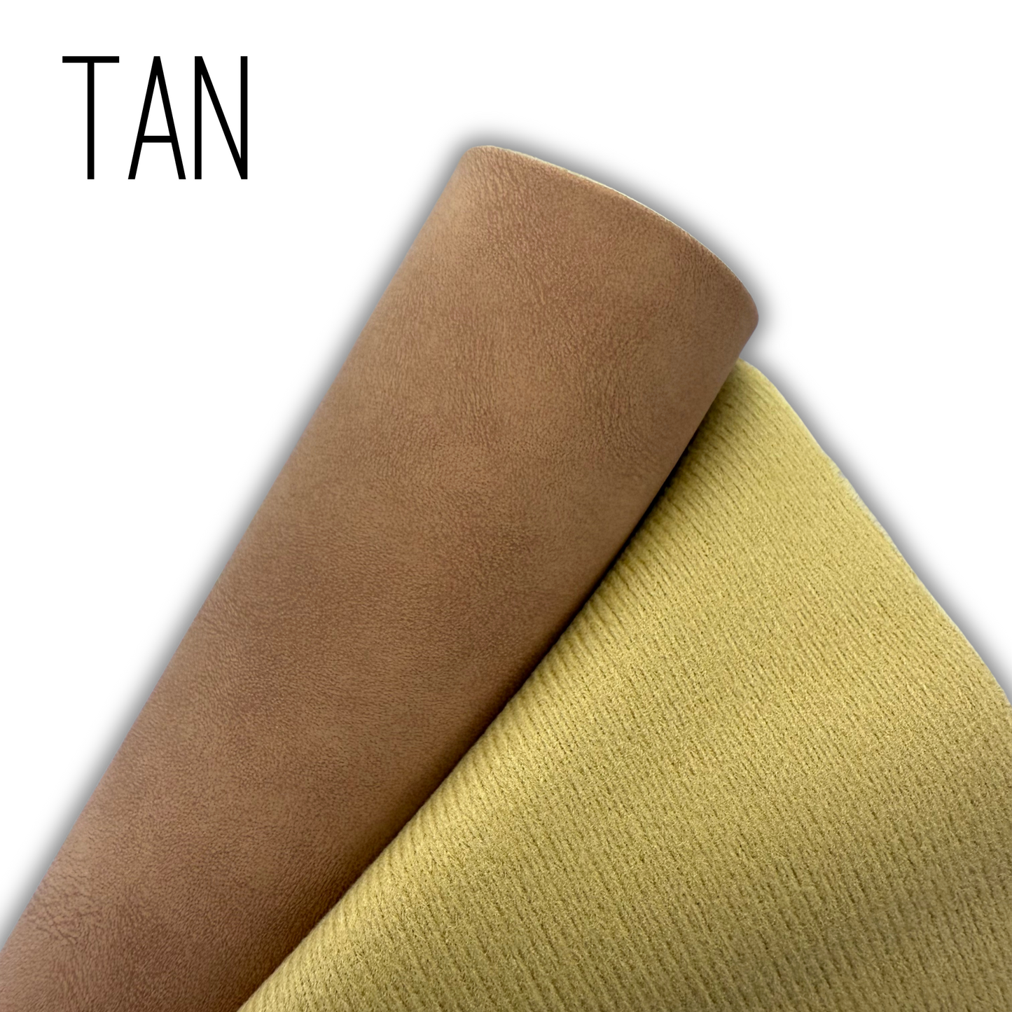 Suede PU Faux Leather Solid Colors Half Yard Rolls