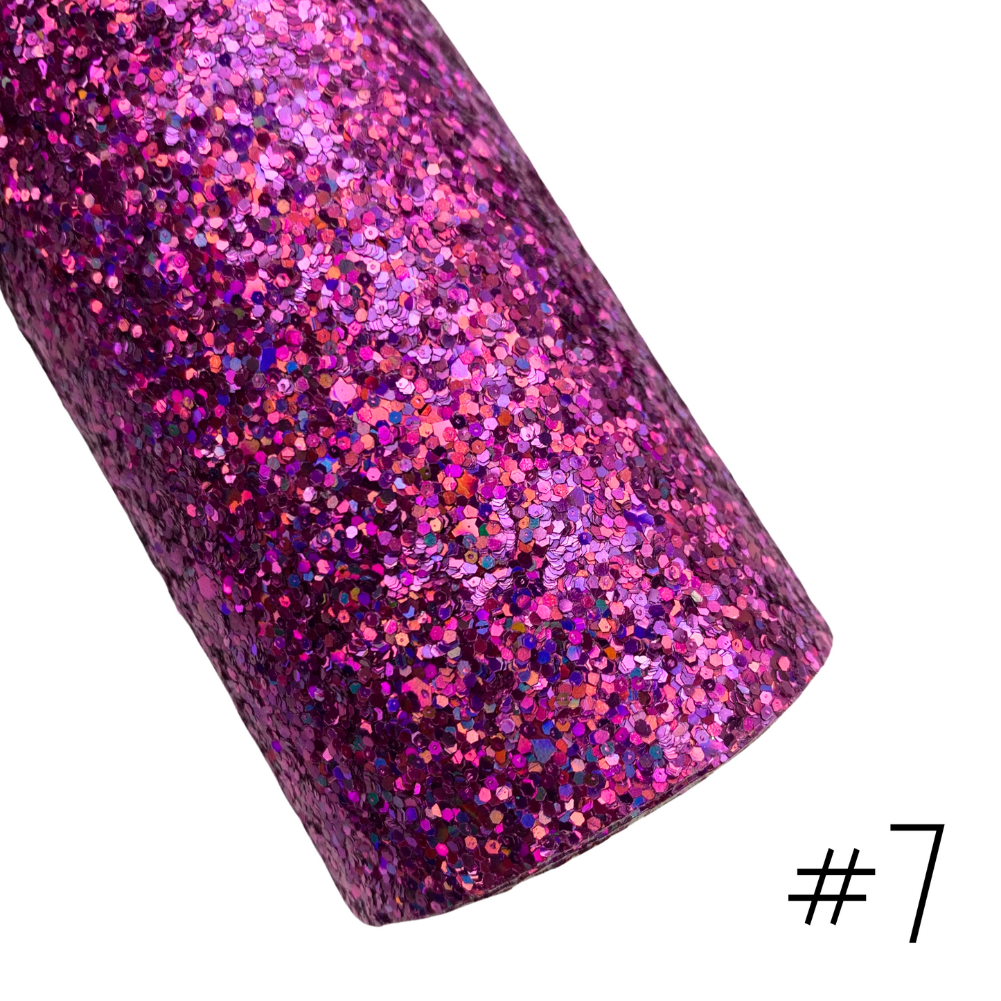 DISCO Chunky Glitter Faux Leather with Soft Felt Backing