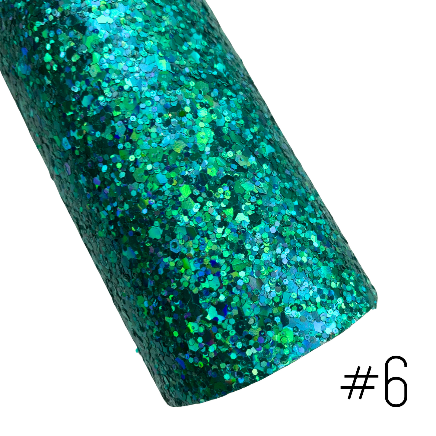 DISCO Chunky Glitter Faux Leather with Soft Felt Backing