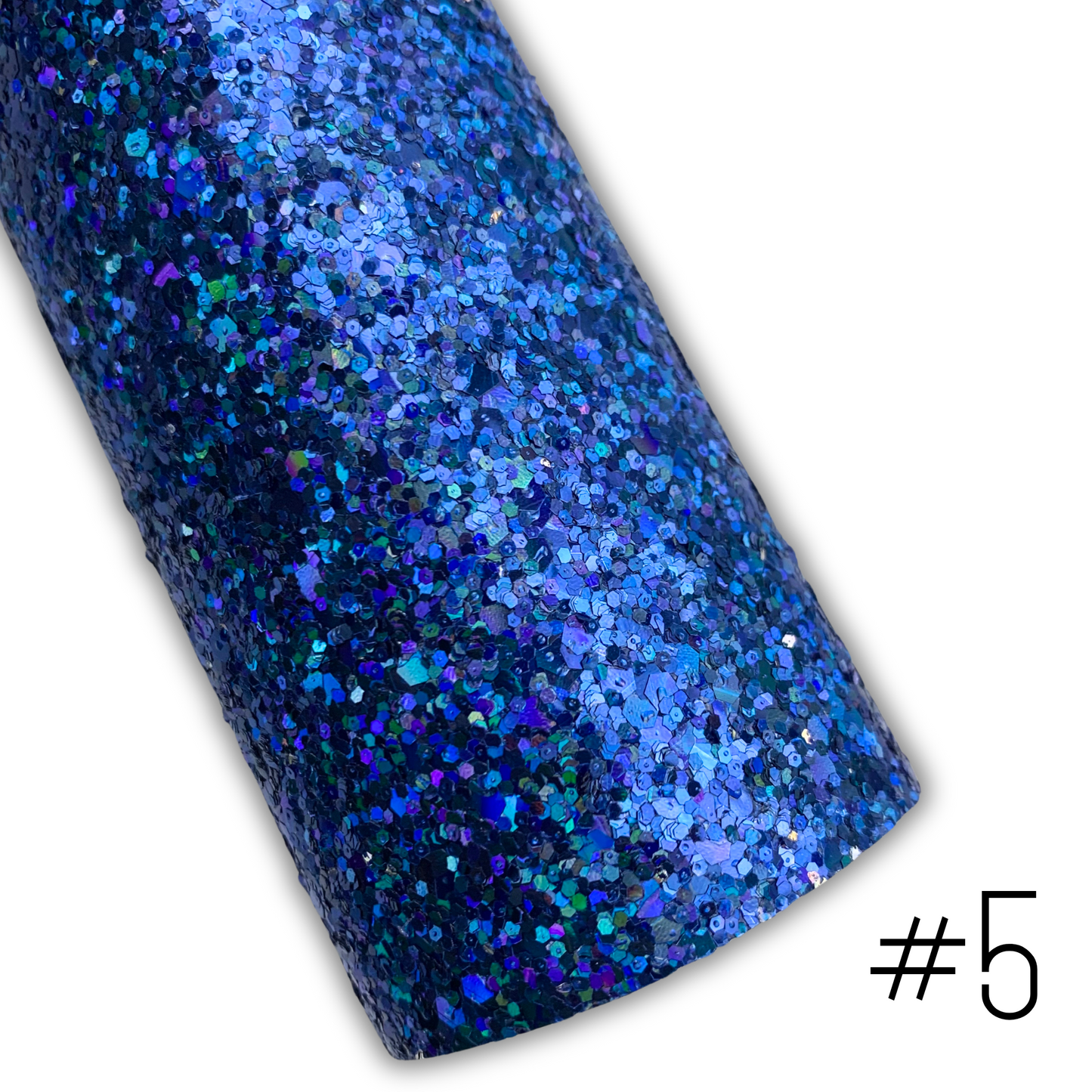 DISCO Chunky Glitter Faux Leather with Soft Felt Backing