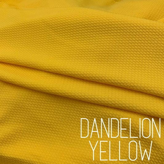 Dandelion Yellow Bullet Liverpool Stretchy Spandex Fabric