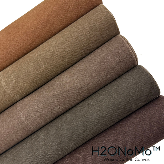 Waxed 12oz Cotton Canvas - half and full yards H2ONoMo™