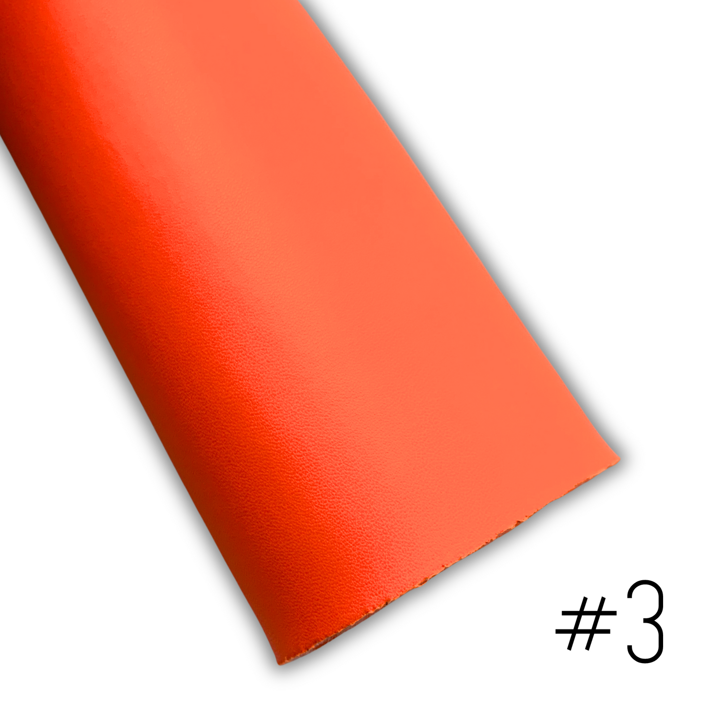 NEON LUSH Smooth Faux Leather with Soft Felt Backing