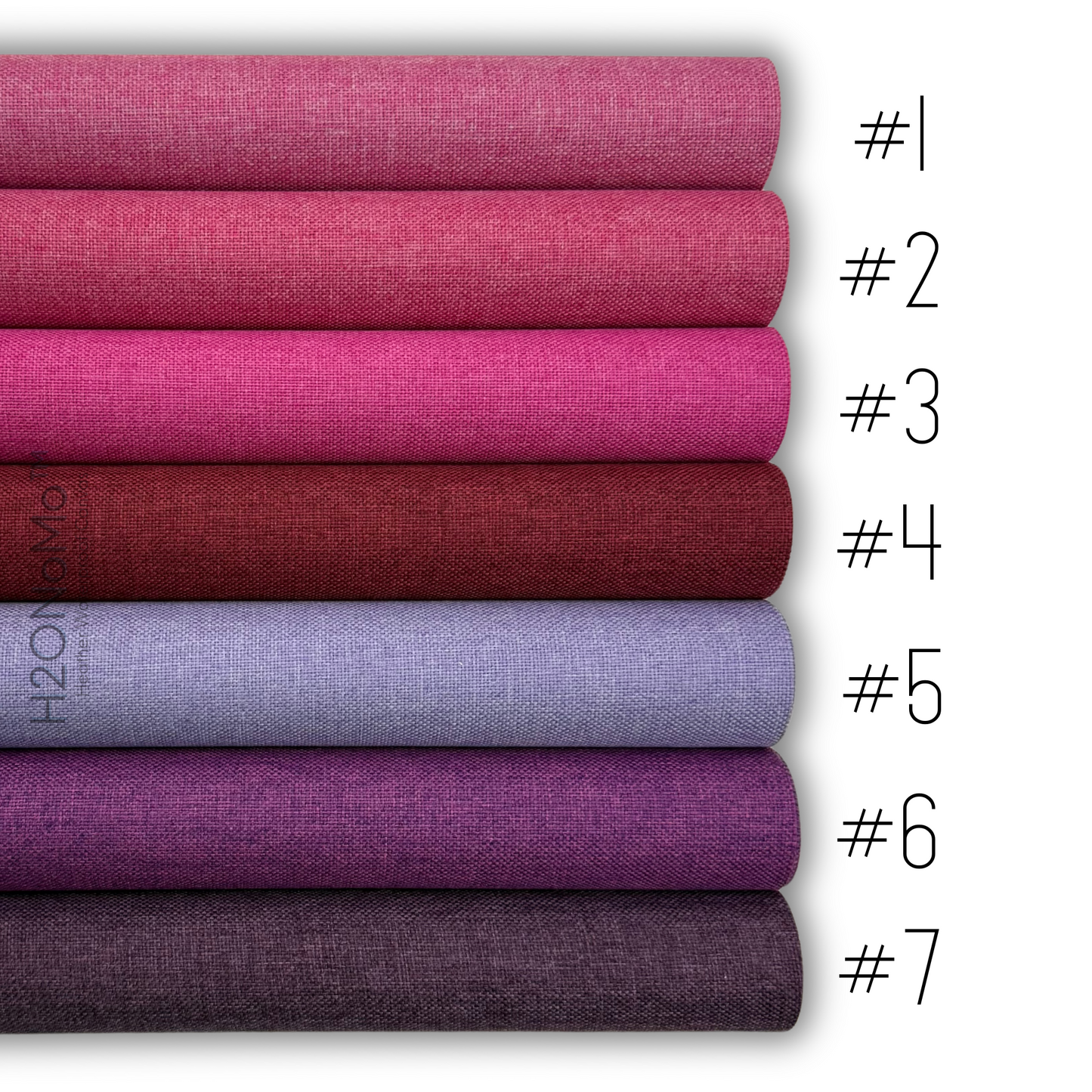 H2ONoMo™ Heather Waterproof Canvas 1/2 Yard Rolls
