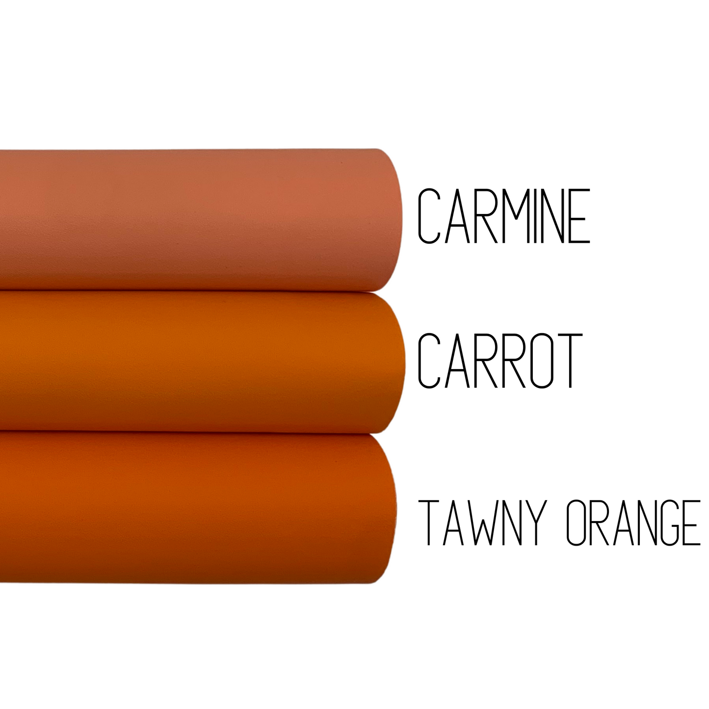 CANDY SHOP Smooth Faux Leather Solid Colors - Sheets and Rolls