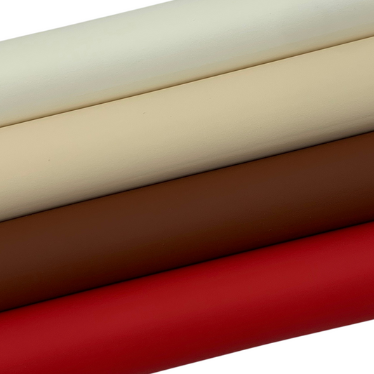 CANDY SHOP Smooth Faux Leather Solid Colors - Sheets and Rolls