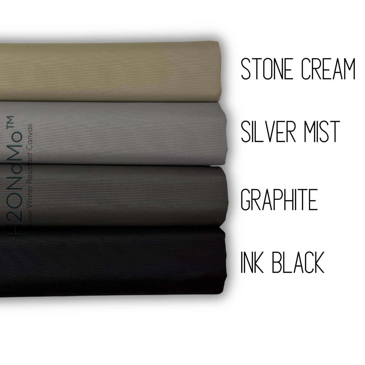 Luxe 420d Water Resistant Polyester Canvas H2ONoMo™