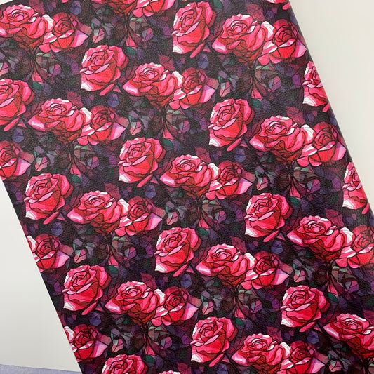 Roses Small scale Pebble Vinyl Custom Print