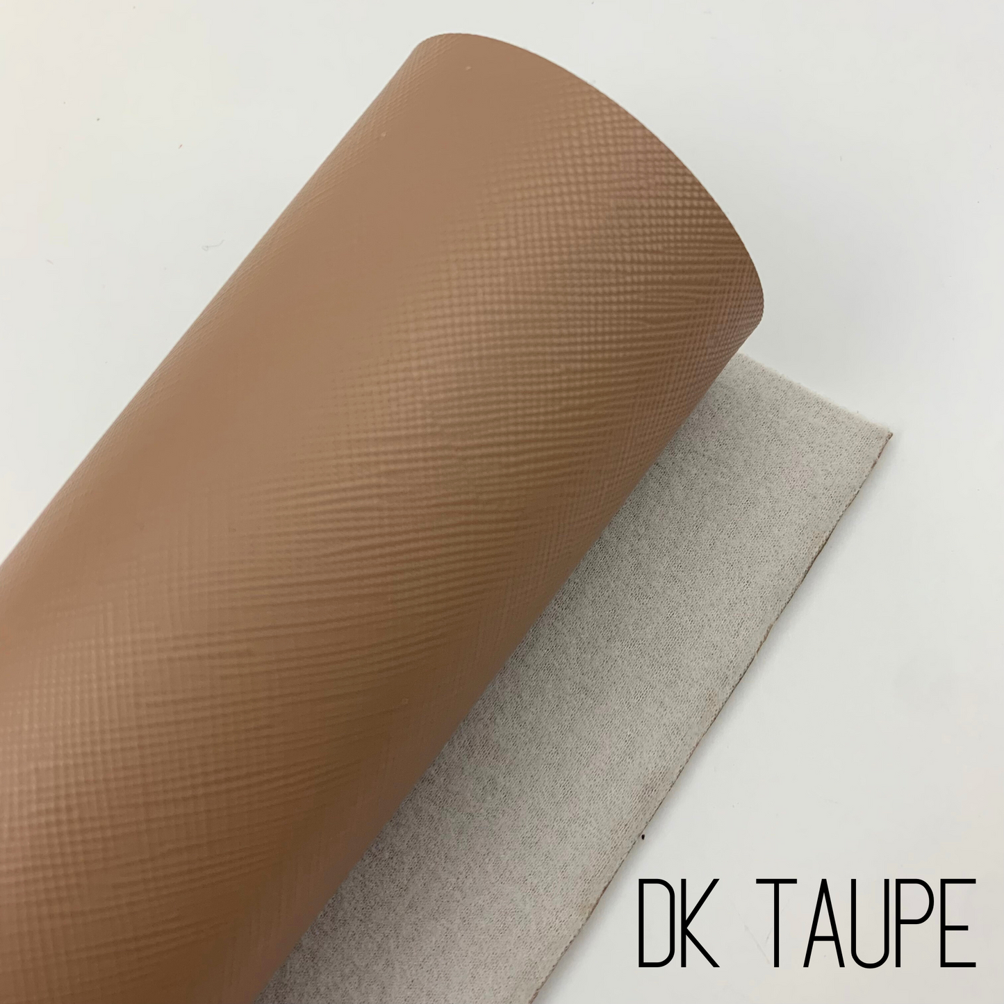 Saffiano Crosshatch Faux Leather Solid Colors - 1/3 yard Rolls