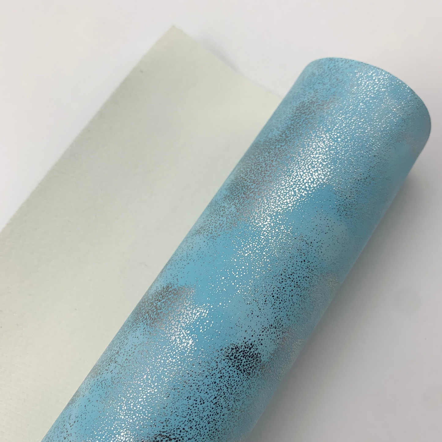 Cloud Shimmer Faux Leather - Sheets and Rolls
