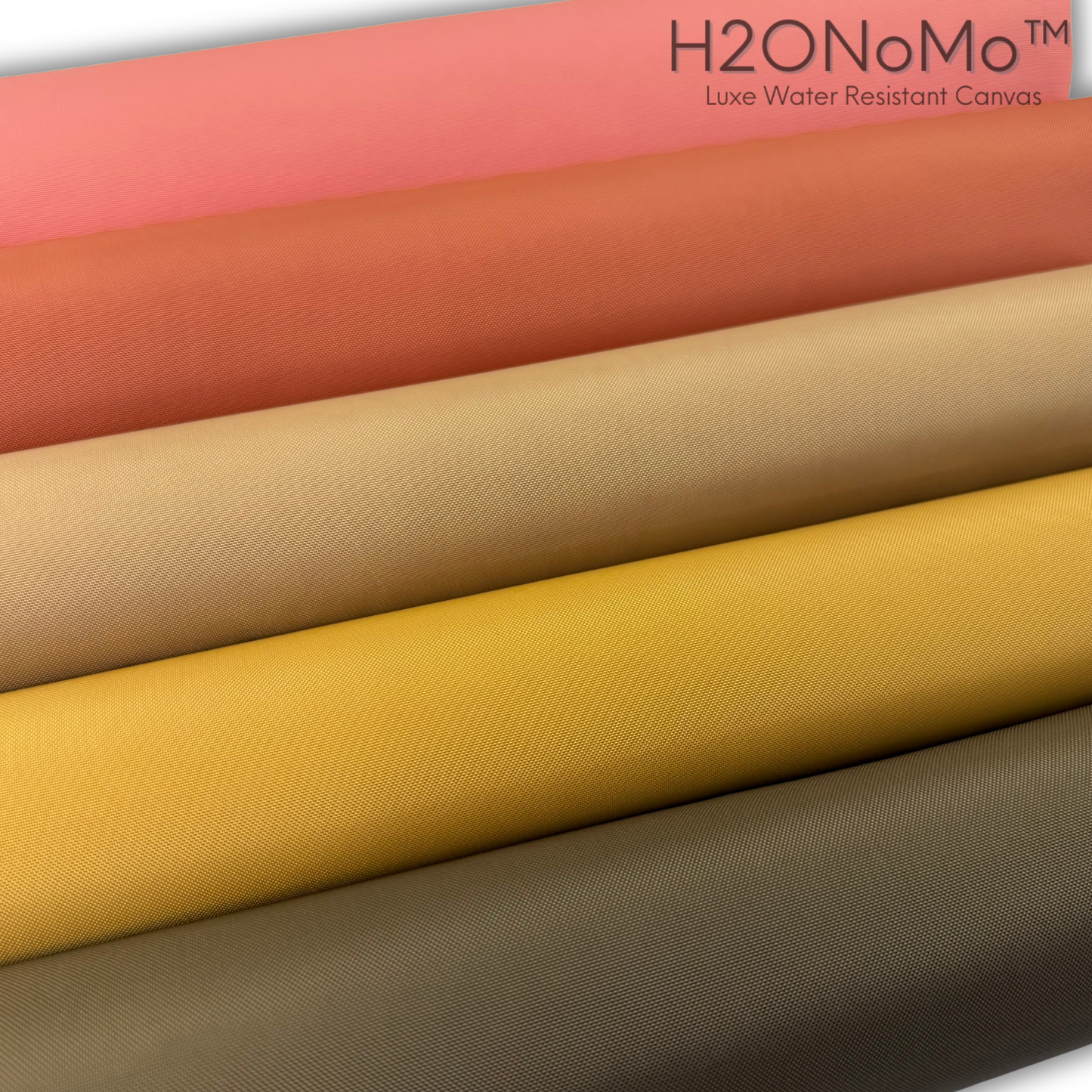Luxe 420d Water Resistant Polyester Canvas H2ONoMo™