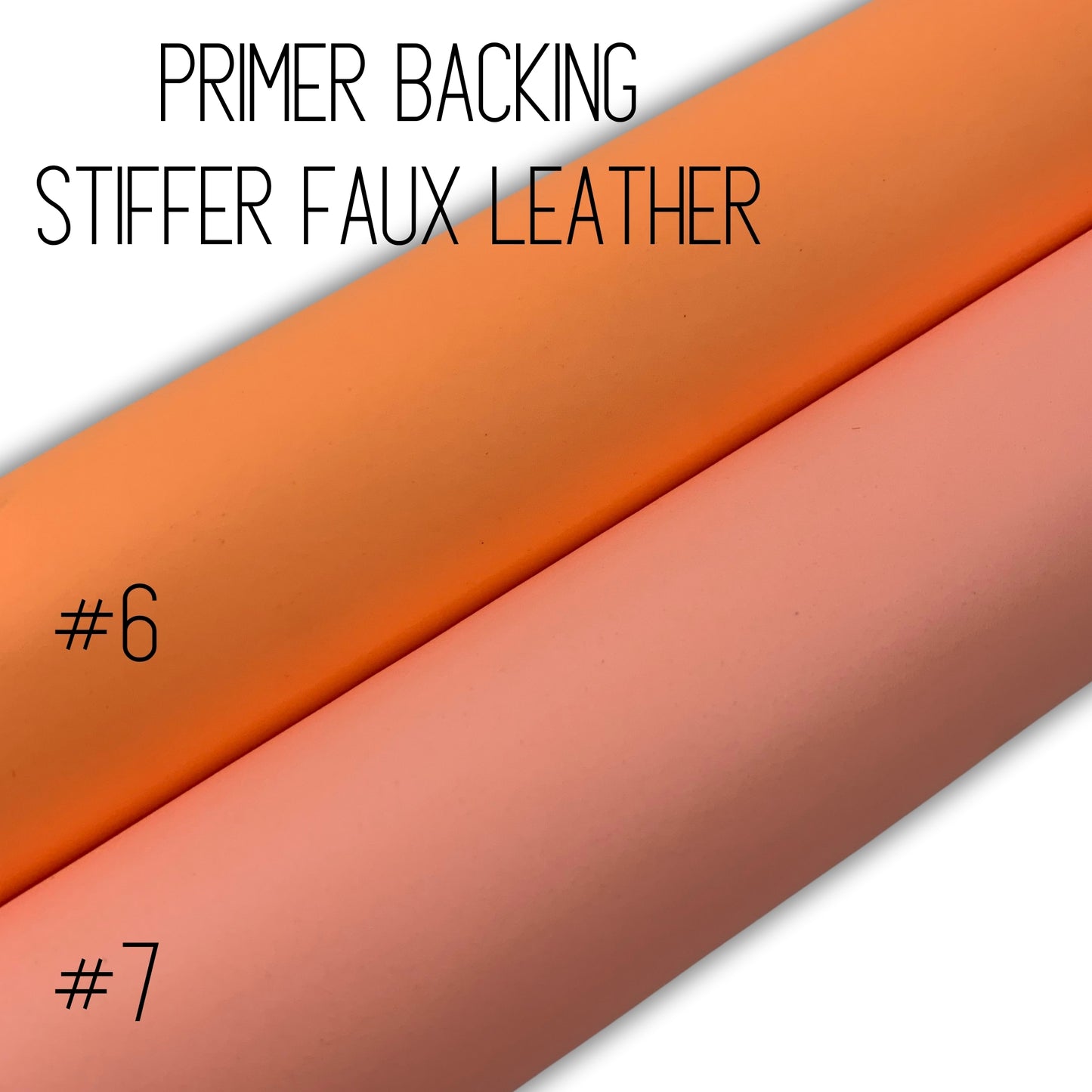 GLOW IN THE DARK Smooth Faux Leather