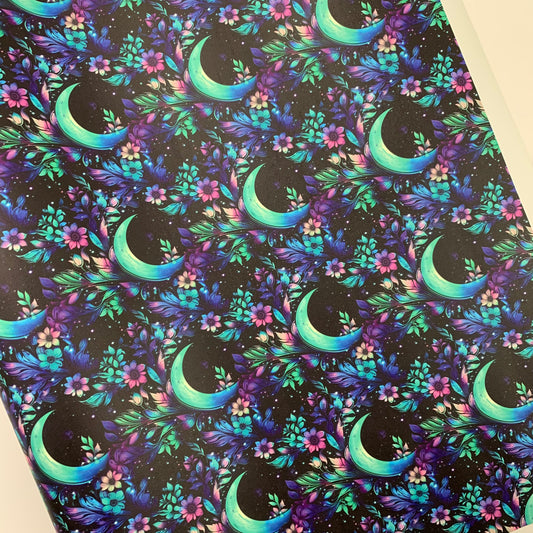 Moon small scale Smooth Vinyl Custom Print