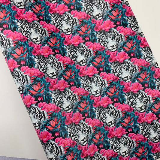 White Tiger Medium scale Smooth Vinyl Custom Print