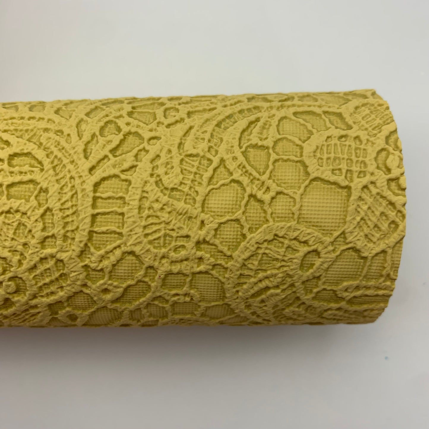 Buttery Floral Embossed Faux Leather