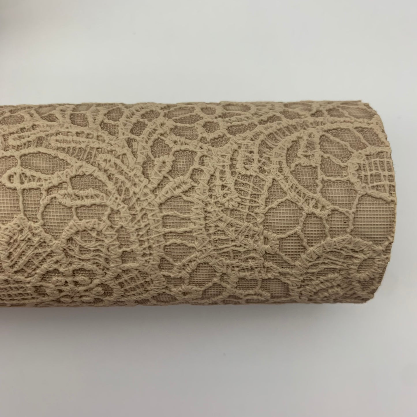 Buttery Floral Embossed Faux Leather