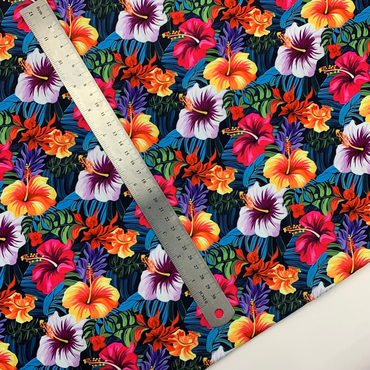 Floral Tropics Print HydroReminisce™ Waterproof Luxury Fabric - R1 Retail