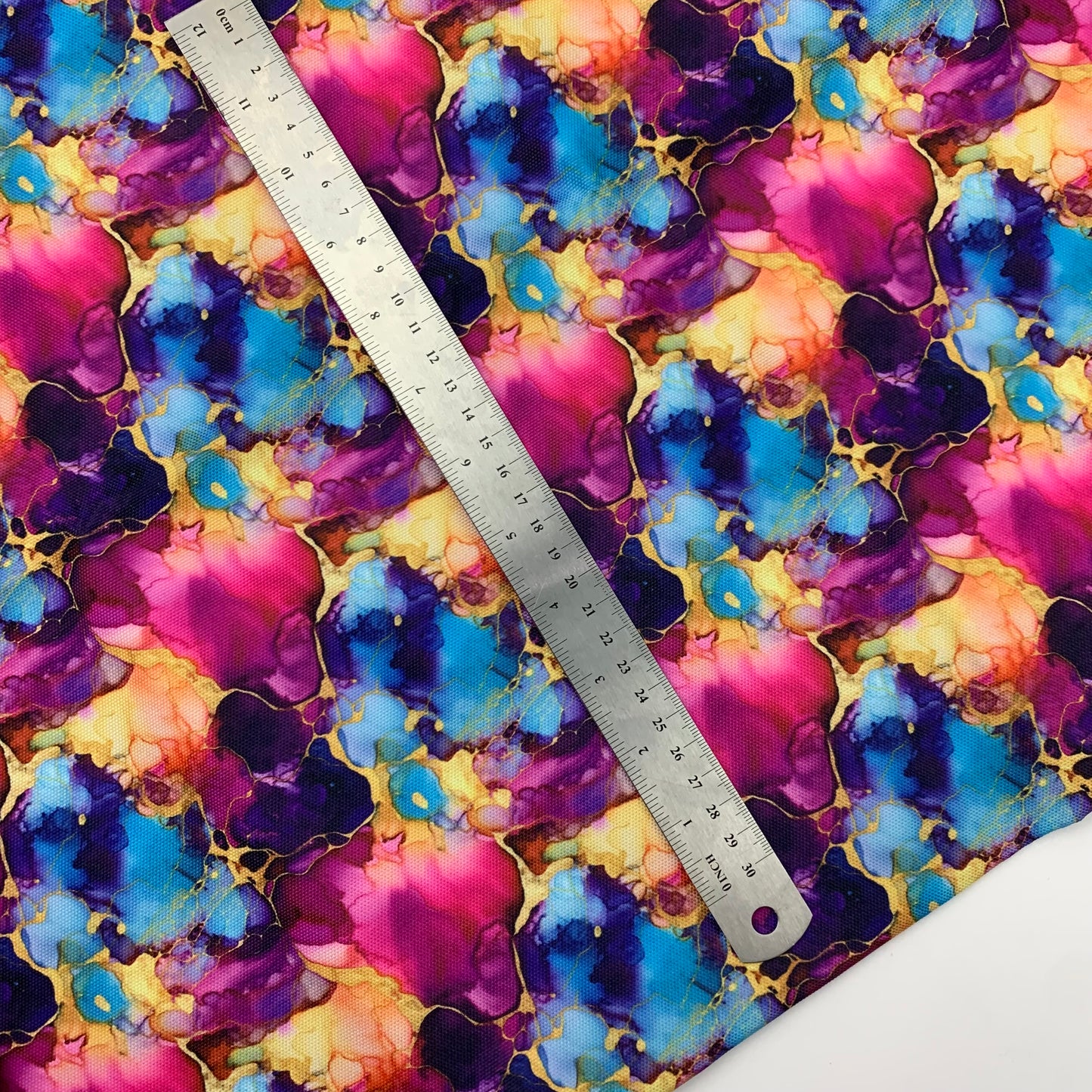 Alcohol Ink Abstract Print H2ONoMo™ Water Resistant Canvas - R1 Retail