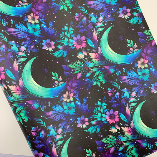 Moon Large scale Smooth Vinyl Custom Print