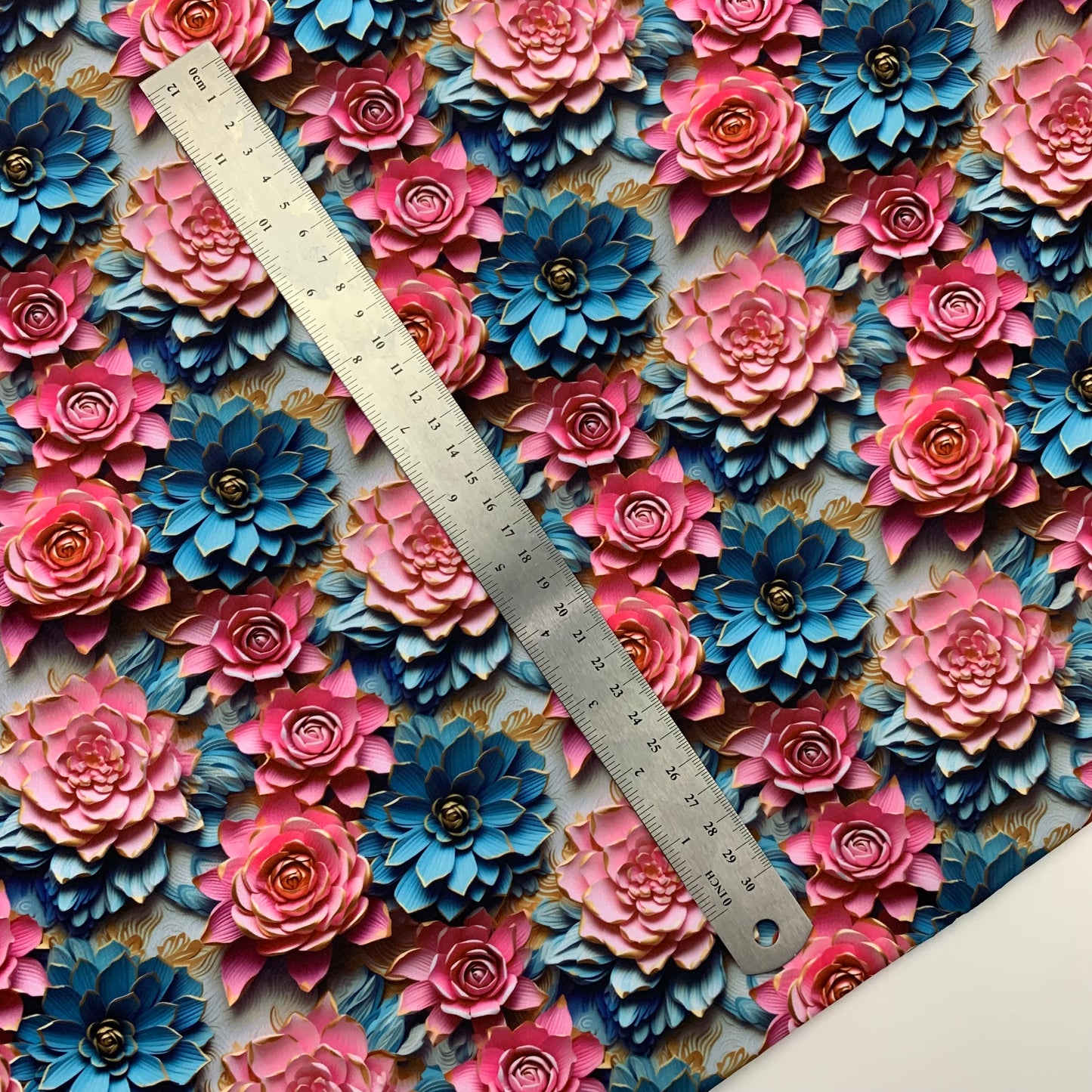 Cactus Flowers Print HydroReminisce™ Waterproof Luxury Fabric