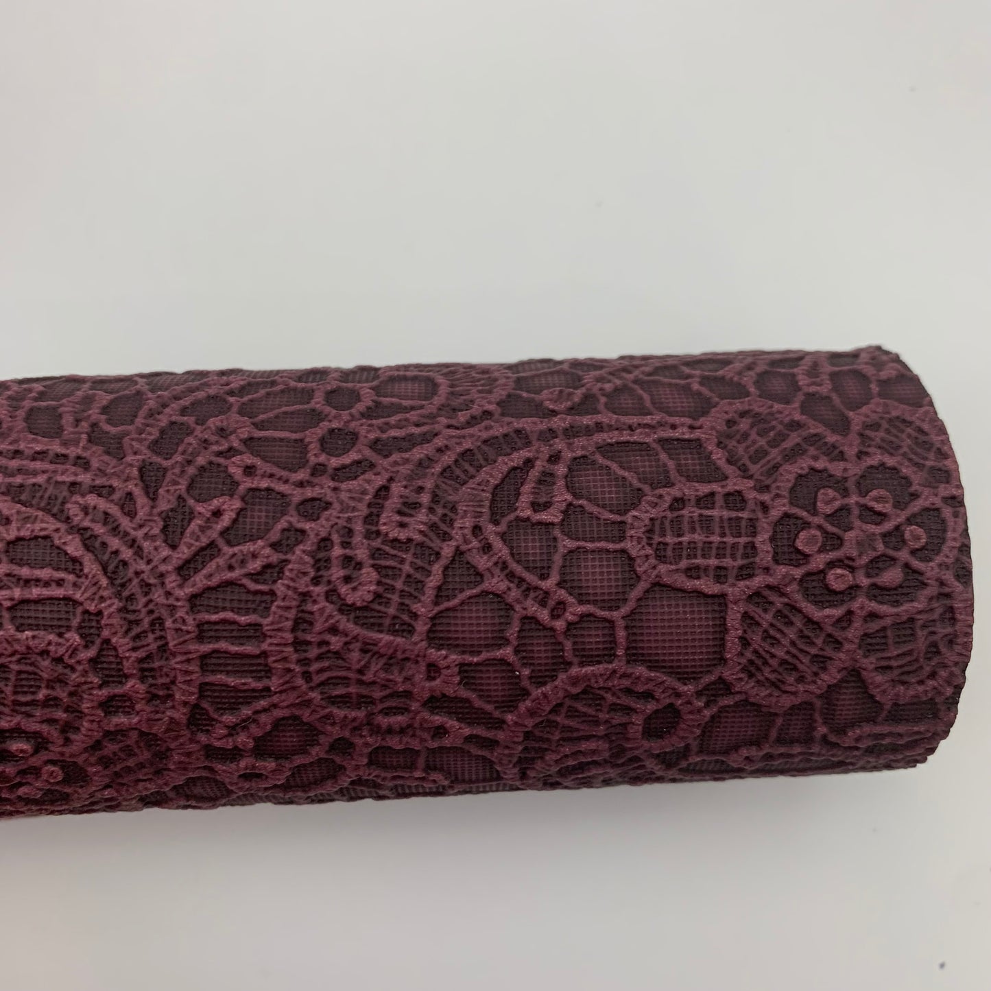 Buttery Floral Embossed Faux Leather