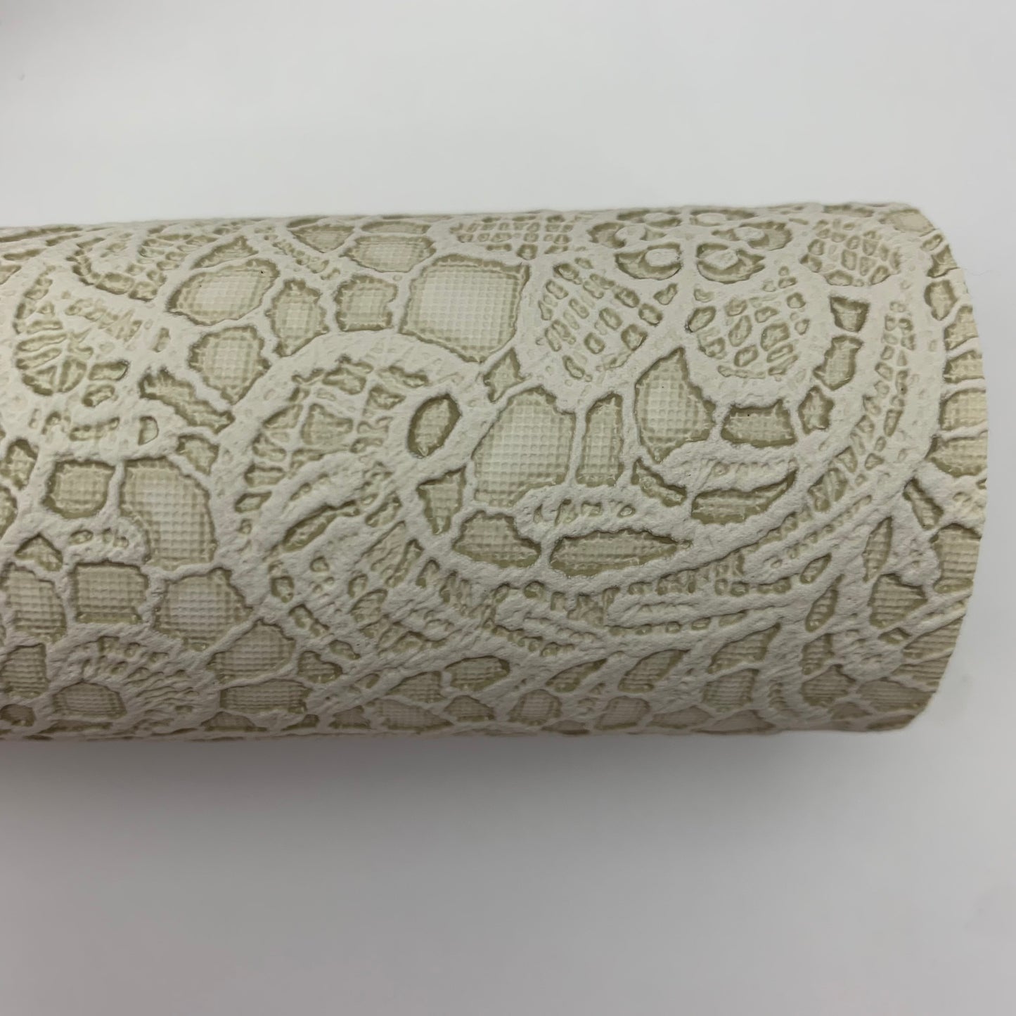Buttery Floral Embossed Faux Leather