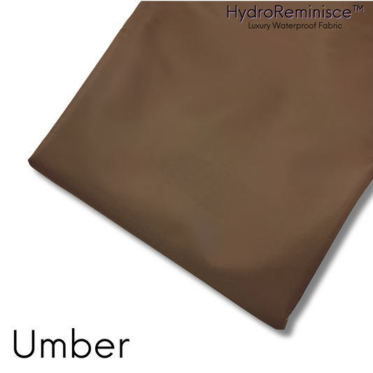 Umber Solid Color HydroReminisce™ Luxury Fabric