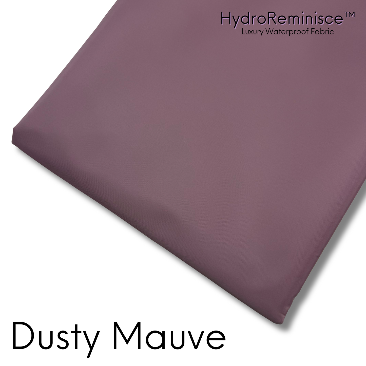 Dusty Mauve Solid Color HydroReminisce™ Luxury Fabric