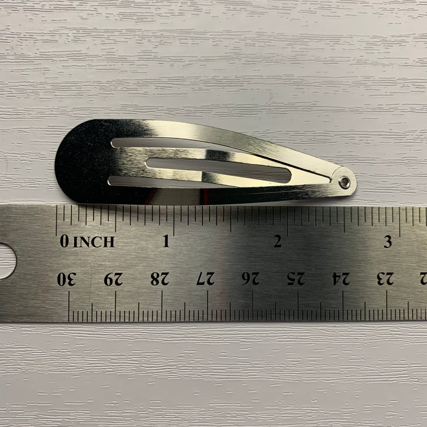 70mm (2.75”) 7cm Tear Drop Snap Clips - pack of 100