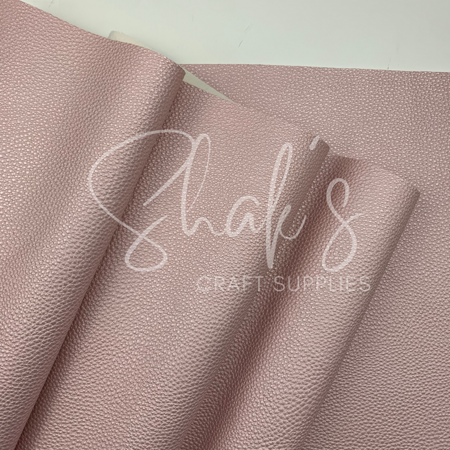 Pearlescent Pebble Litchi .85mm Faux Leather 1/3 and 1/2 Yard Rolls