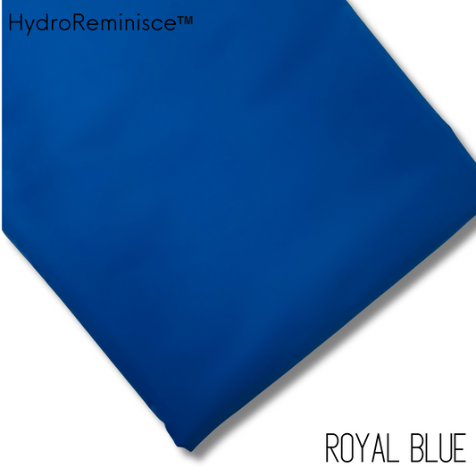 ROYAL BLUE Solid Color HydroReminisce™ Luxury Fabric