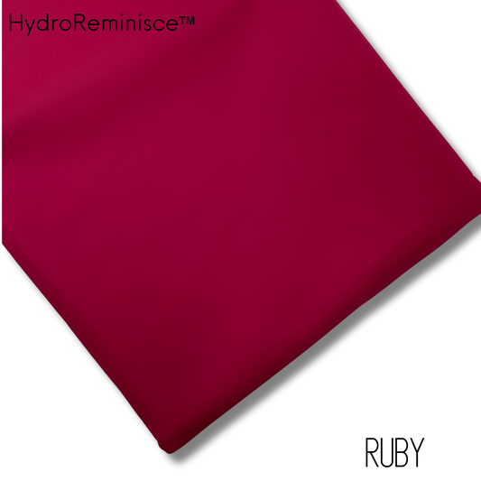 RUBY Solid Color HydroReminisce™ Luxury Fabric
