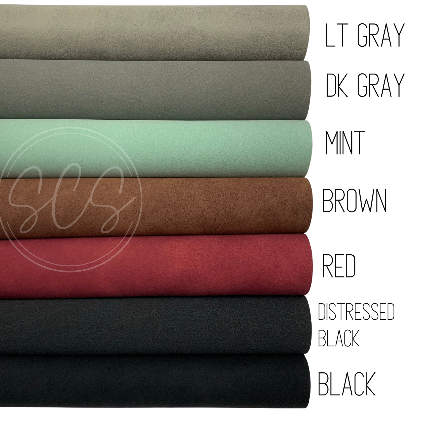 Suede Faux Leather Fabric Sheets with Premium Felt Backing