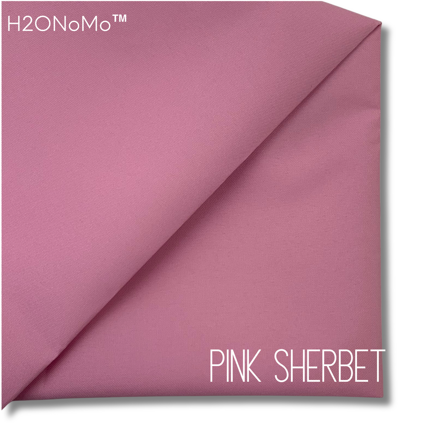 PINK SHERBET Solid Color H2ONoMo™ Water Resistant Canvas