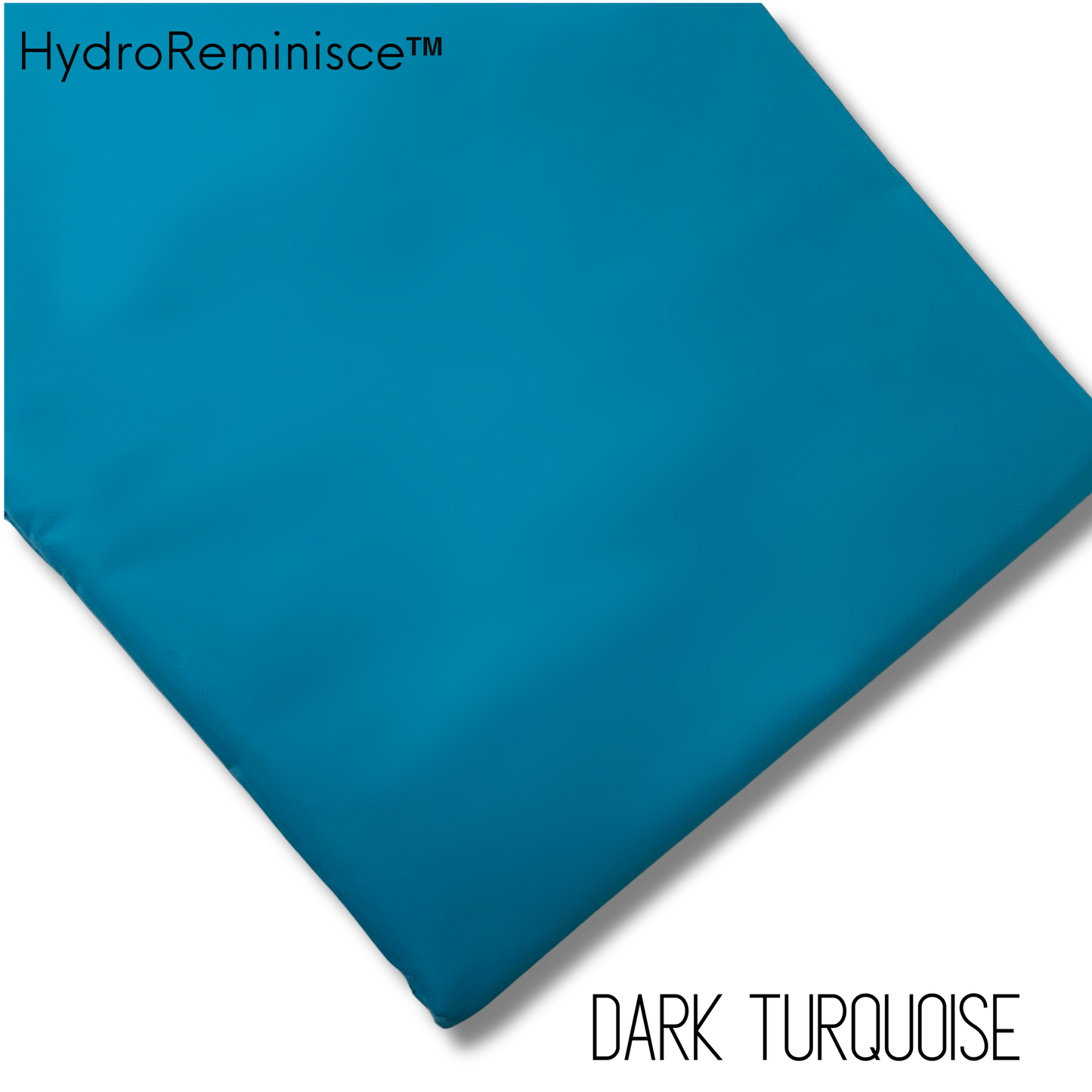 DARK TURQUOISE Solid Color HydroReminisce™ Luxury Fabric