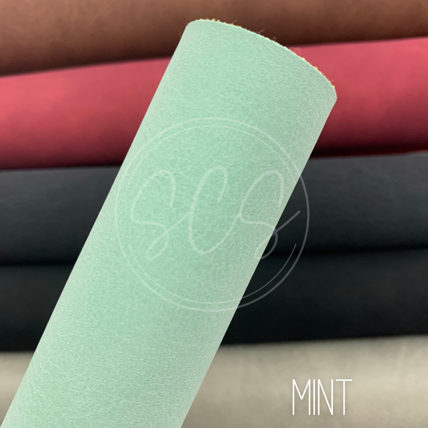 Suede Faux Leather Fabric Sheets with Premium Felt Backing