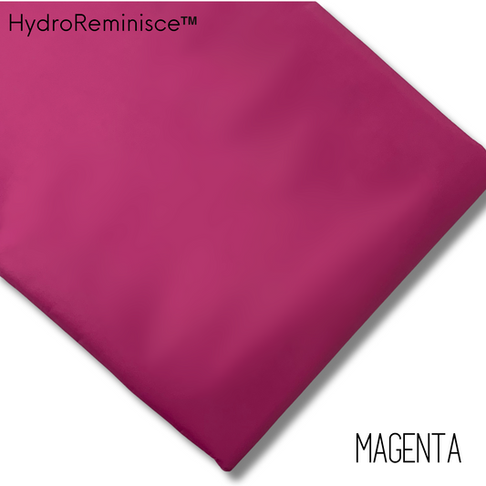 MAGENTA Solid Color HydroReminisce™ Luxury Fabric