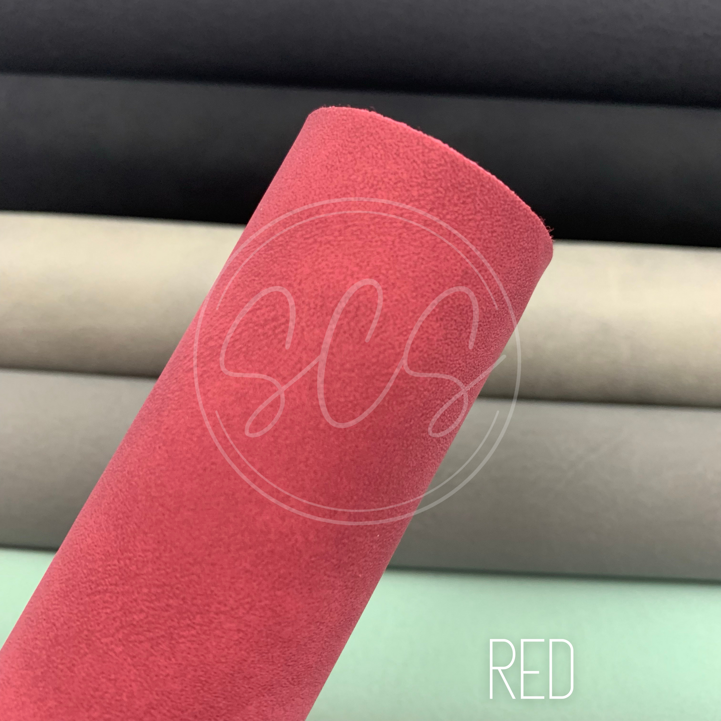 Suede Faux Leather Fabric Sheets with Premium Felt Backing