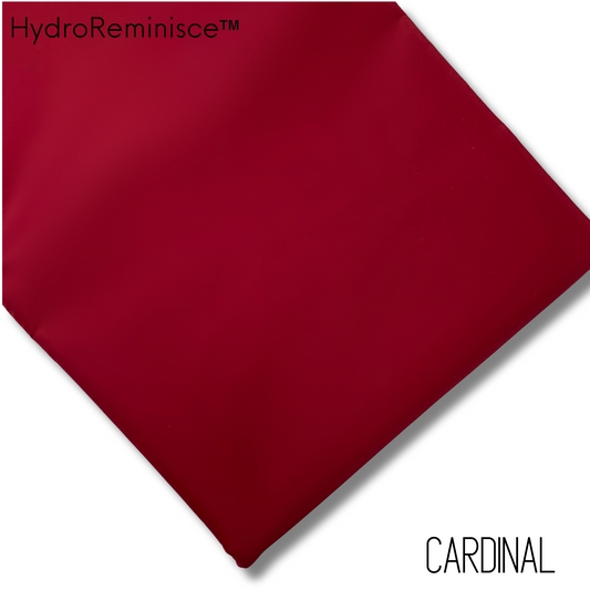 CARDINAL Solid Color HydroReminisce™ Luxury Fabric