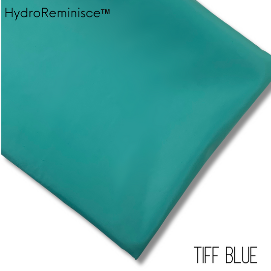 TIFF BLUE Solid Color HydroReminisce™ Luxury Fabric