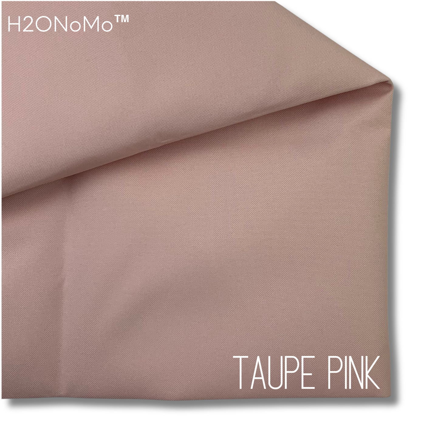 TAUPE PINK Solid Color H2ONoMo™ Water Resistant Canvas