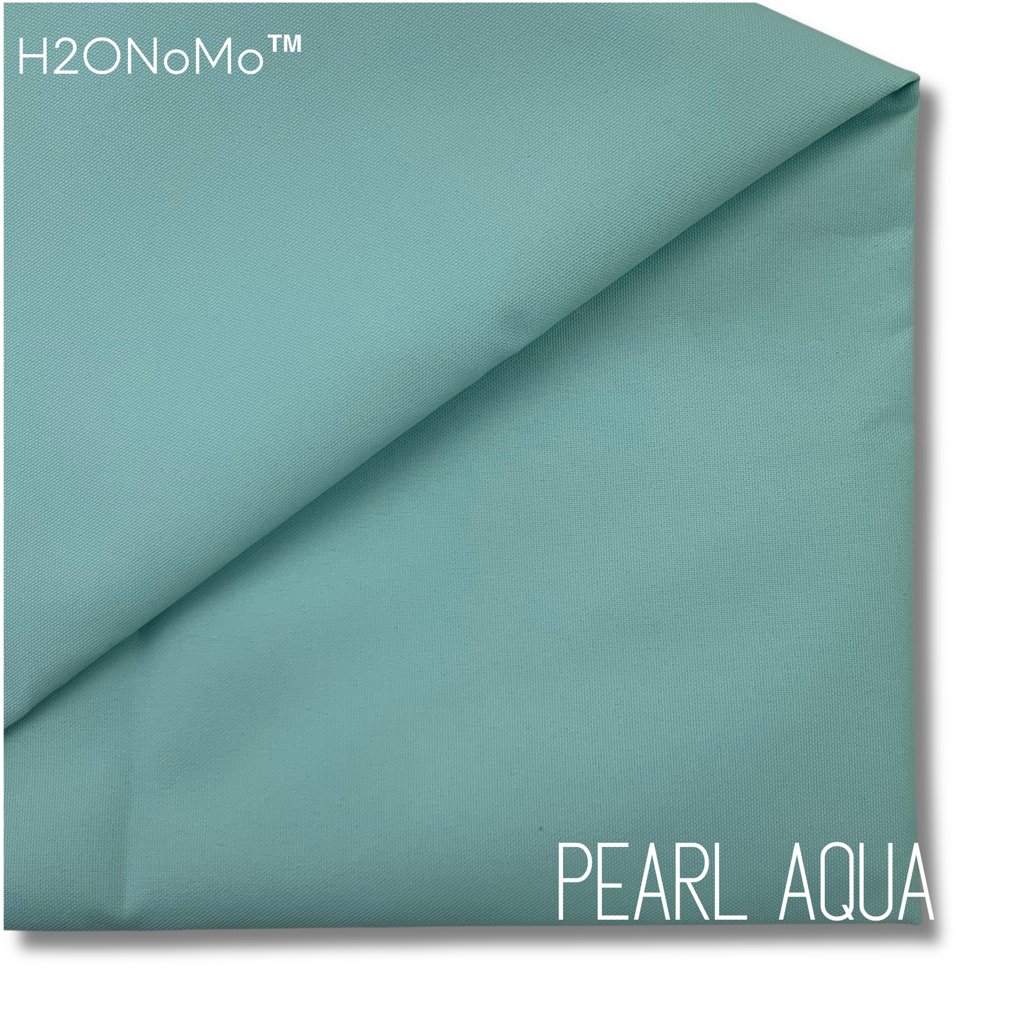 PEARL AQUA Solid Color H2ONoMo™ Water Resistant Canvas